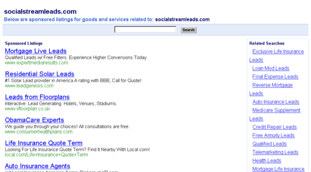 socialstreamleads.com