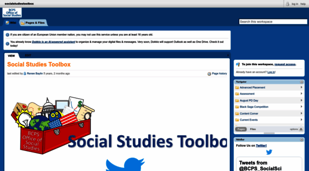 socialstudiestoolbox.pbworks.com