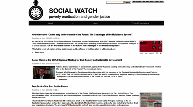 socialwatch.org