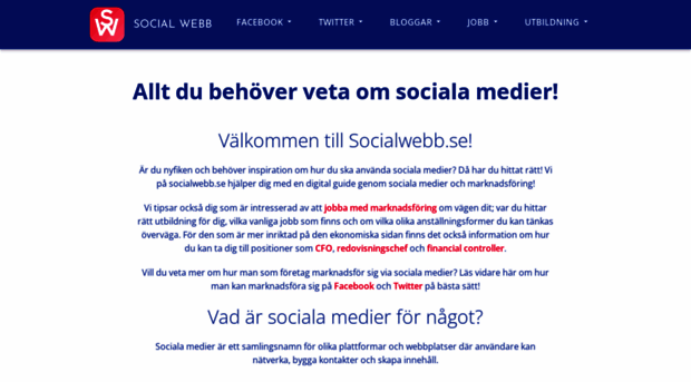 socialwebb.se