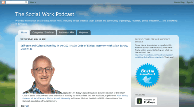 socialworkpodcast.blogspot.com