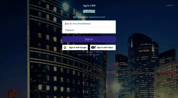 sociamigo.agilecrm.com