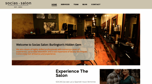 sociashairsalon.com