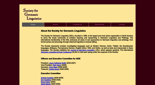 societyforgermaniclinguistics.org