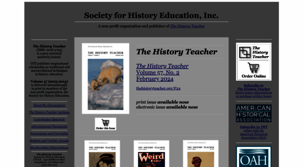 societyforhistoryeducation.org