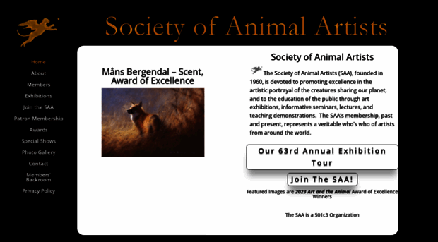 societyofanimalartists.com