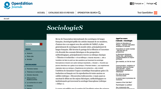sociologies.revues.org