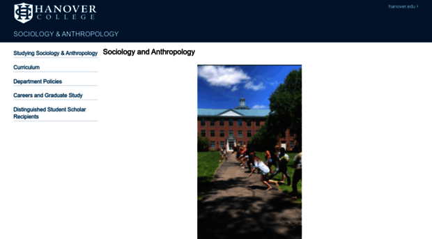 sociology.hanover.edu
