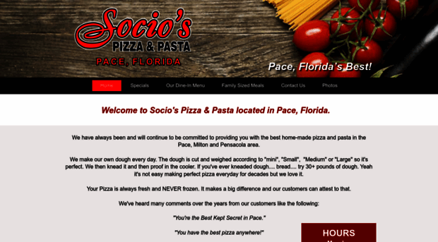 sociospizza-pasta.com