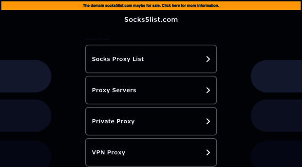 socks5list.com