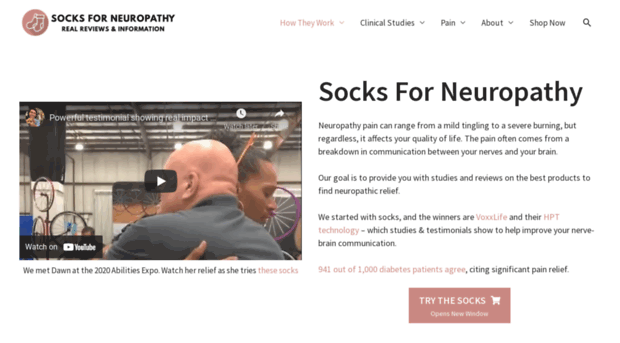 socksforneuropathy.com