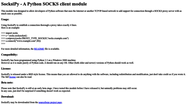 socksipy.sourceforge.net