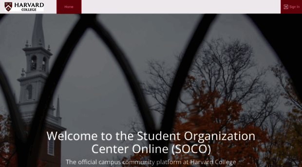soco.college.harvard.edu