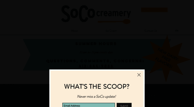 sococreamery.com