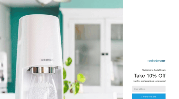SodaStream Official: Sparkling Water Makers, Carbonating Gas Cylinders