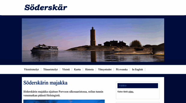 söderskär kartta soderskar.fi   Söderskär Majakka   Soderskar