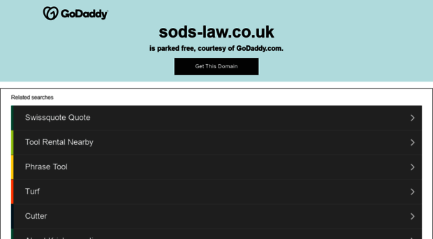 sods-law.co.uk