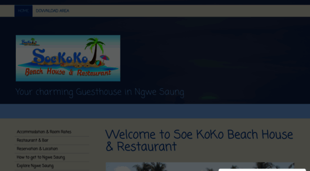 soekokobeachhousengwesaung.com