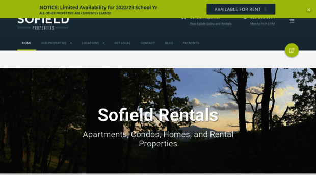 sofieldrentals.com