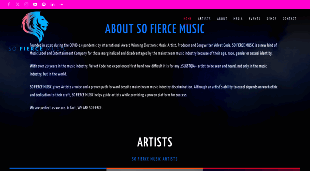 sofiercemusic.com