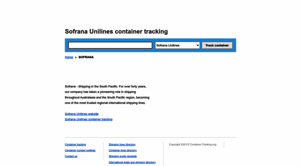 sofranaunilines.container-tracking.org