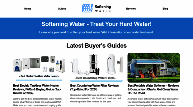softeningwater.com