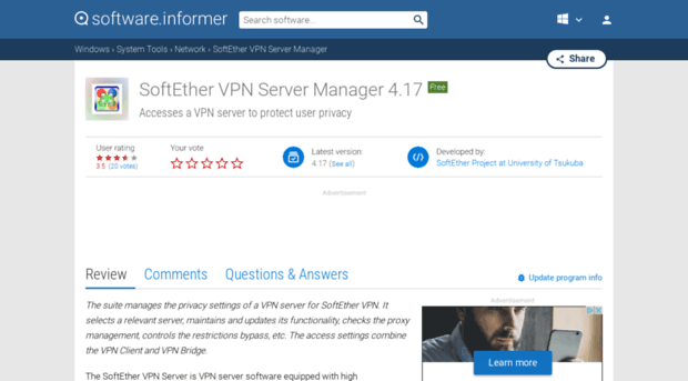 softether-vpn-server-manager.software.informer.com