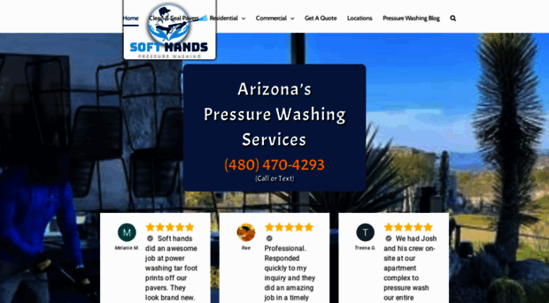 softhandspressurewashing.com