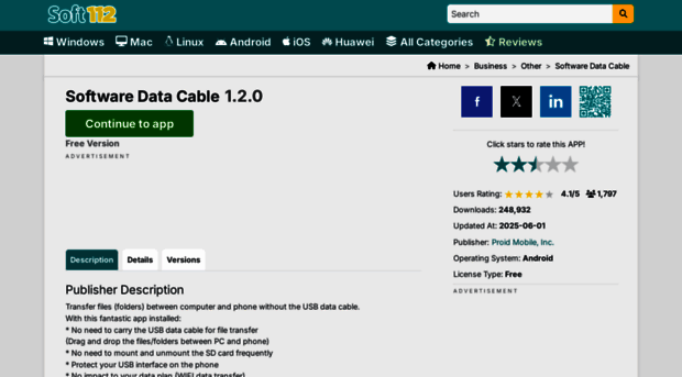 software-data-cable.soft112.com