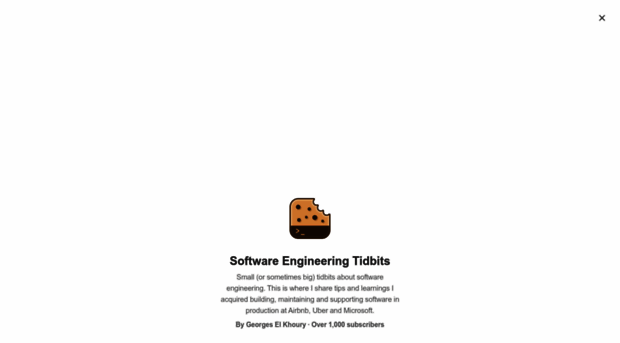 softwareengineeringtidbits.com