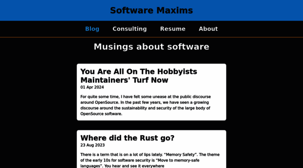 softwaremaxims.com