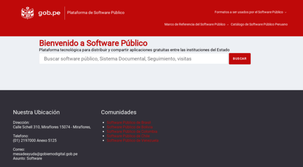 softwarepublico.gob.pe