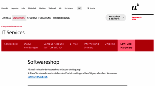 softwareshop.unibe.ch