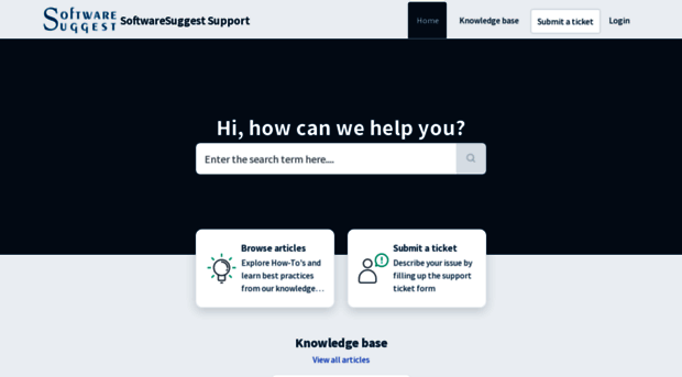 softwaresuggestsupport.freshdesk.com