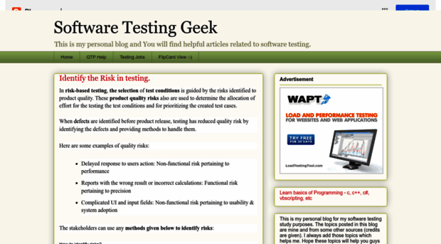 softwaretestinggeek.com