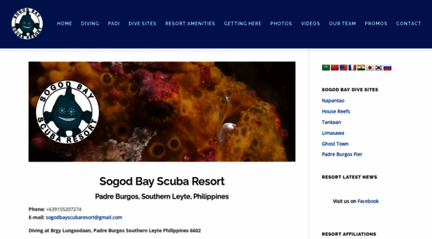 sogodbayscubaresort.com