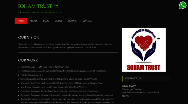 sohamtrust.com