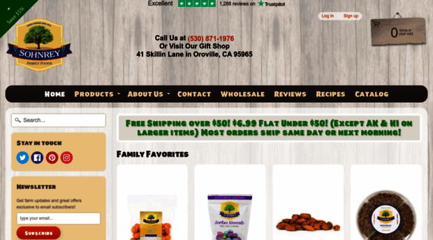 sohnreyfamilyfoods.com