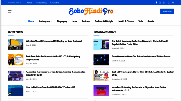 sohohindipro.com