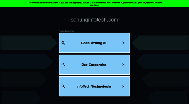 sohunginfotech.com