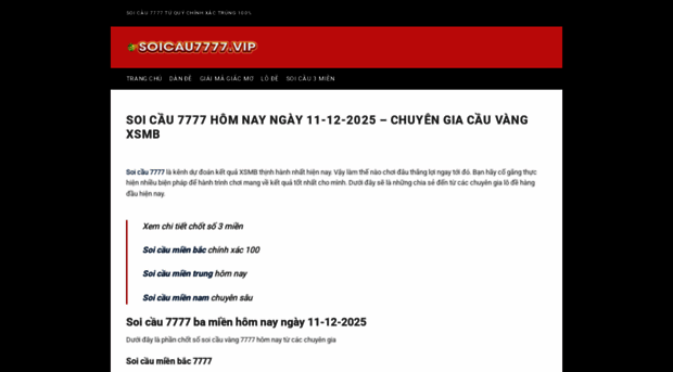 soicau7777.vip