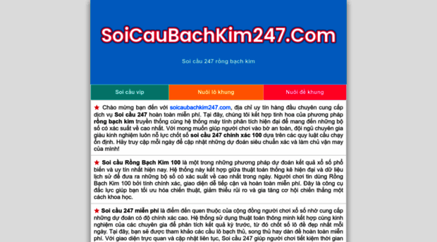 soicaubachkim247.com