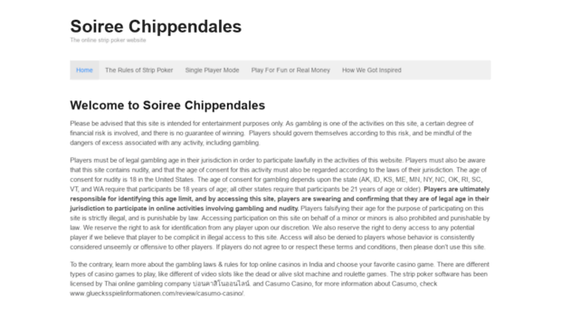 soireechippendales.com