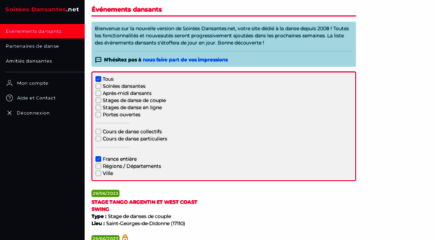 soireesdansantes.net