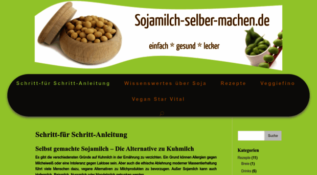 sojamilch-selber-machen.de