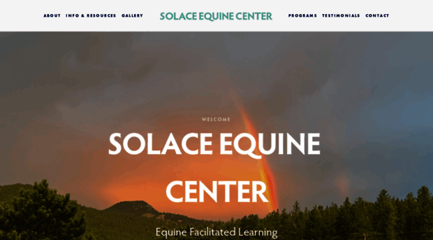 solaceequinecenter.com