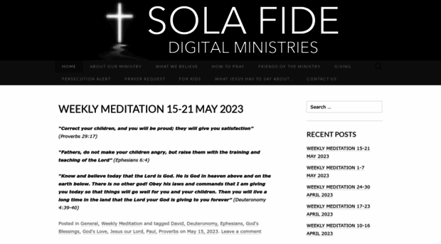 solafidedigitalministries.org