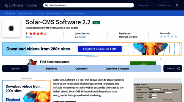 solar-cms-software.software.informer.com