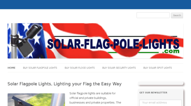 solar-flag-pole-lights.com