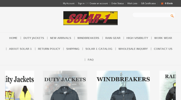 solar1clothing.com